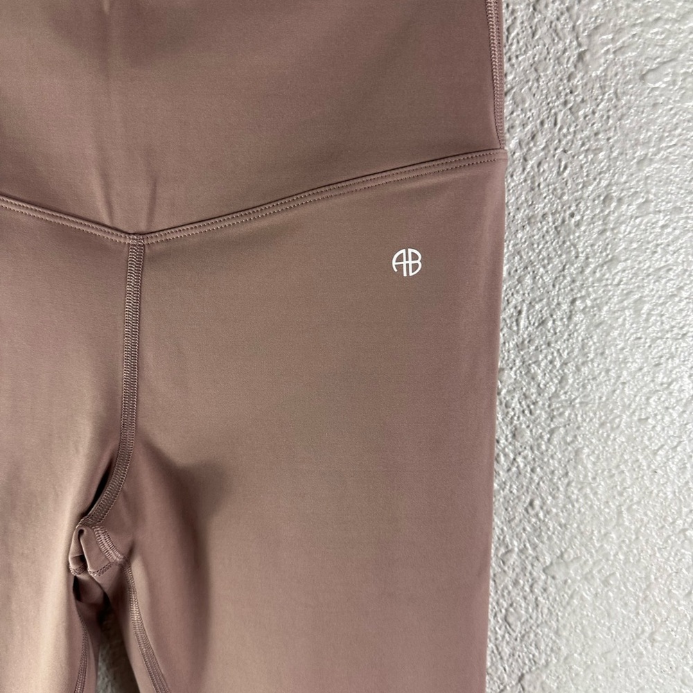 Anine Bing Blake Washed Iron Workout Leggings Size Small - Picture 6 of 6